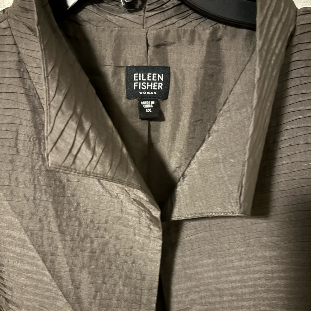Eileen Fisher Silk Jacket NWOT